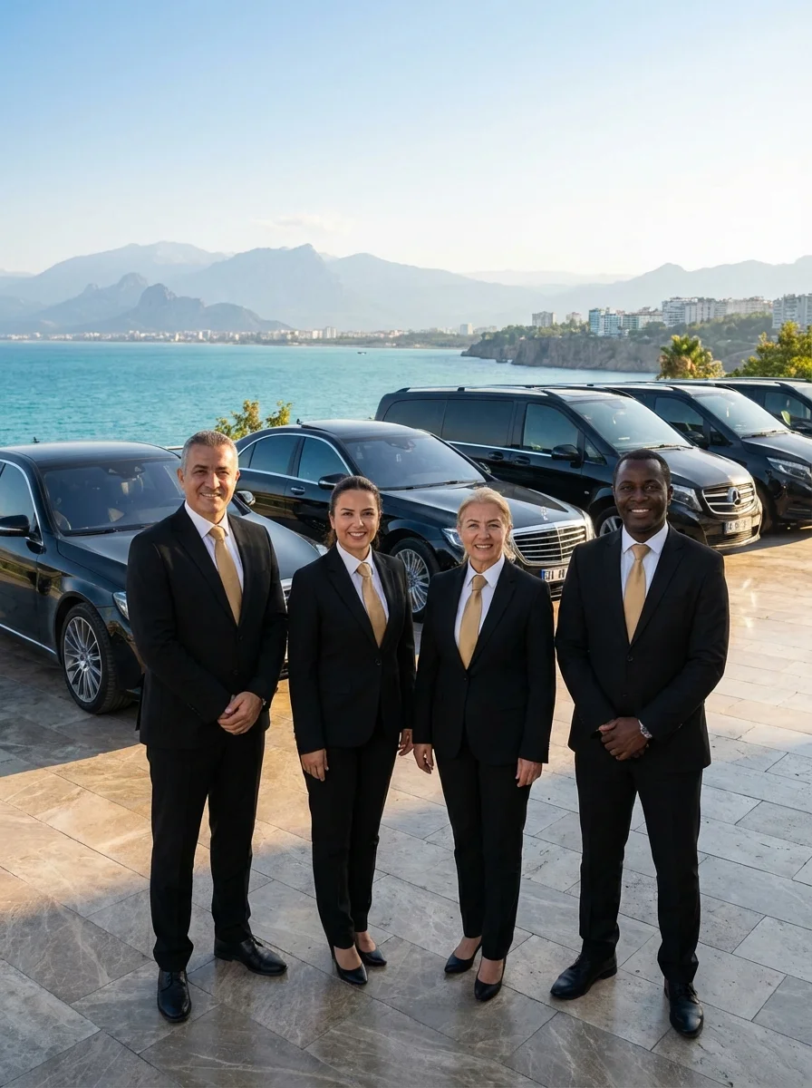 Antalya VIP Transfer professional chauffeur team